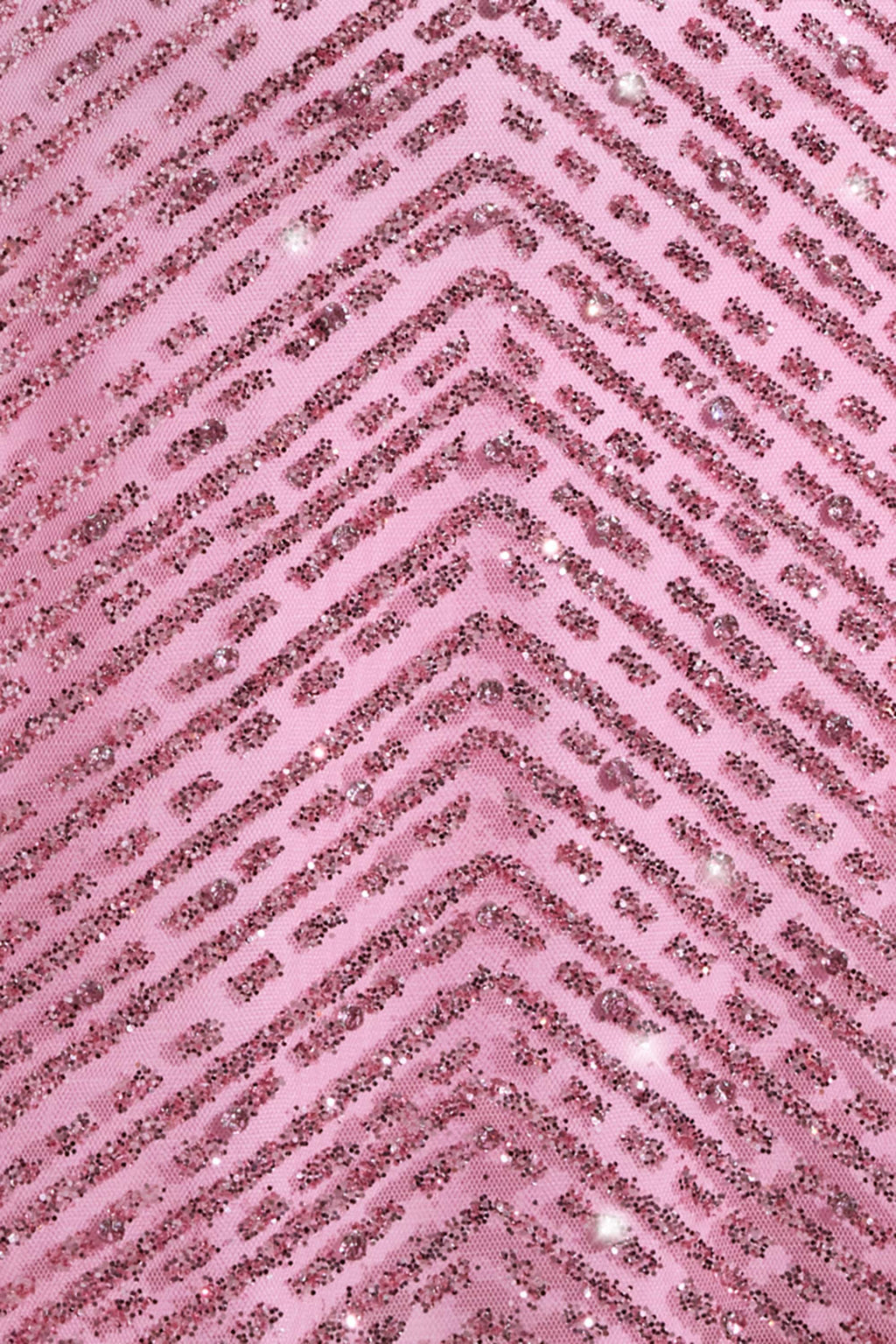 Chic Embellished Low-Rise A-Line Micro Mini Skirt in Pink