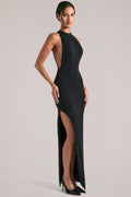Chic Sleeveless Maxi Dress in Black