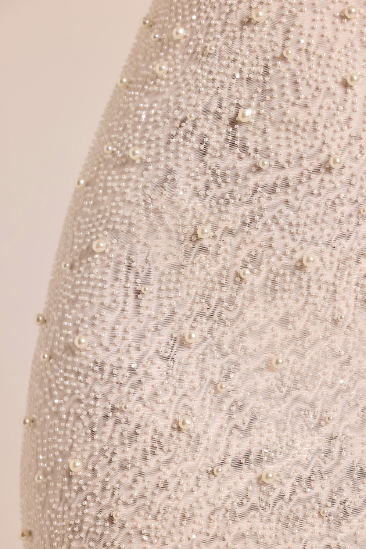 Chic Embellished Long Sleeve Backless Maxi Dress in White