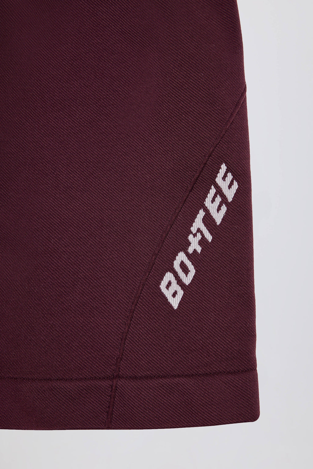 Chic Super Sculpt Seamless Mini Shorts in Burgundy
