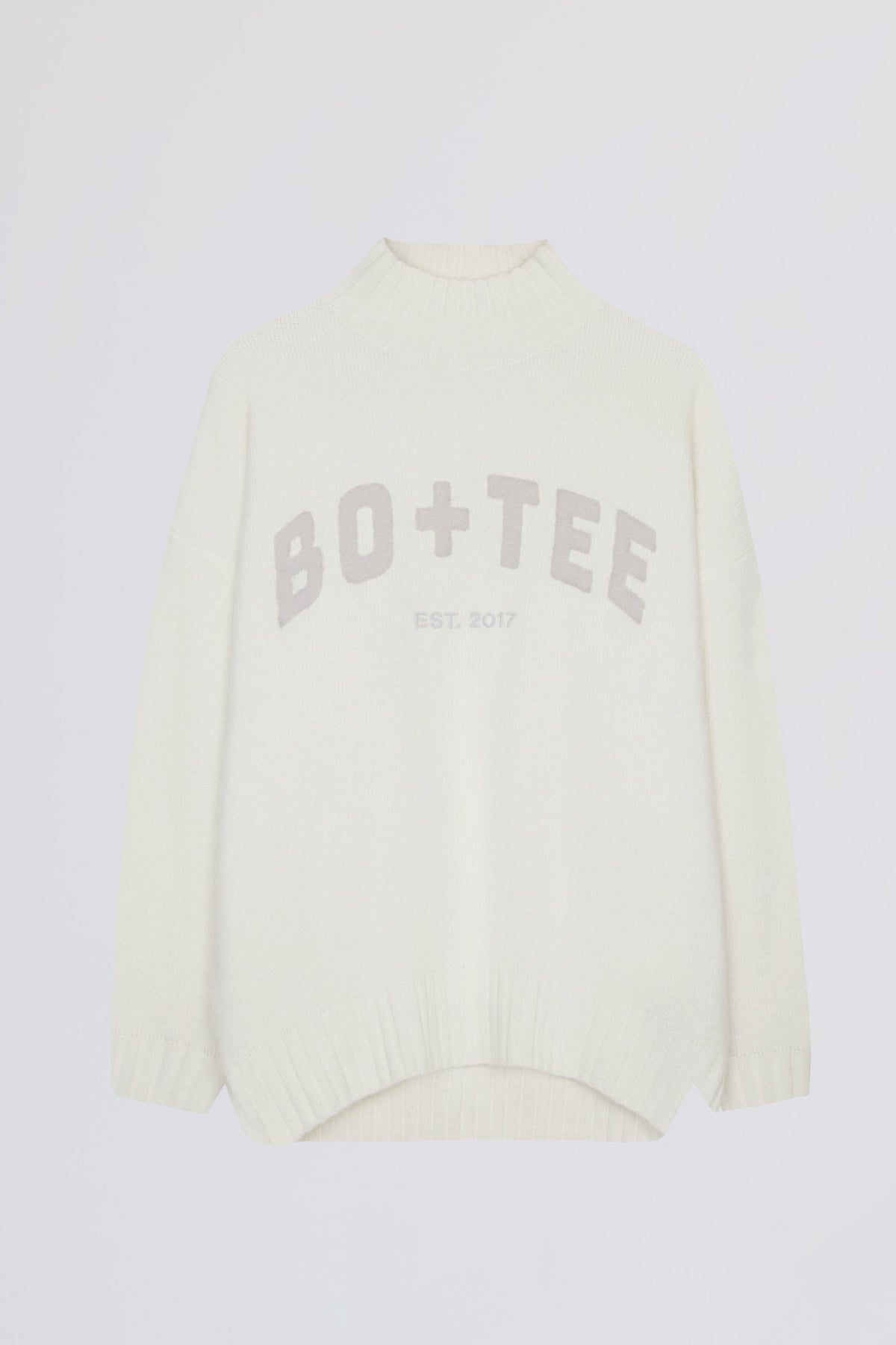 Chic Soft Knit Oversized Jumper in Coconut