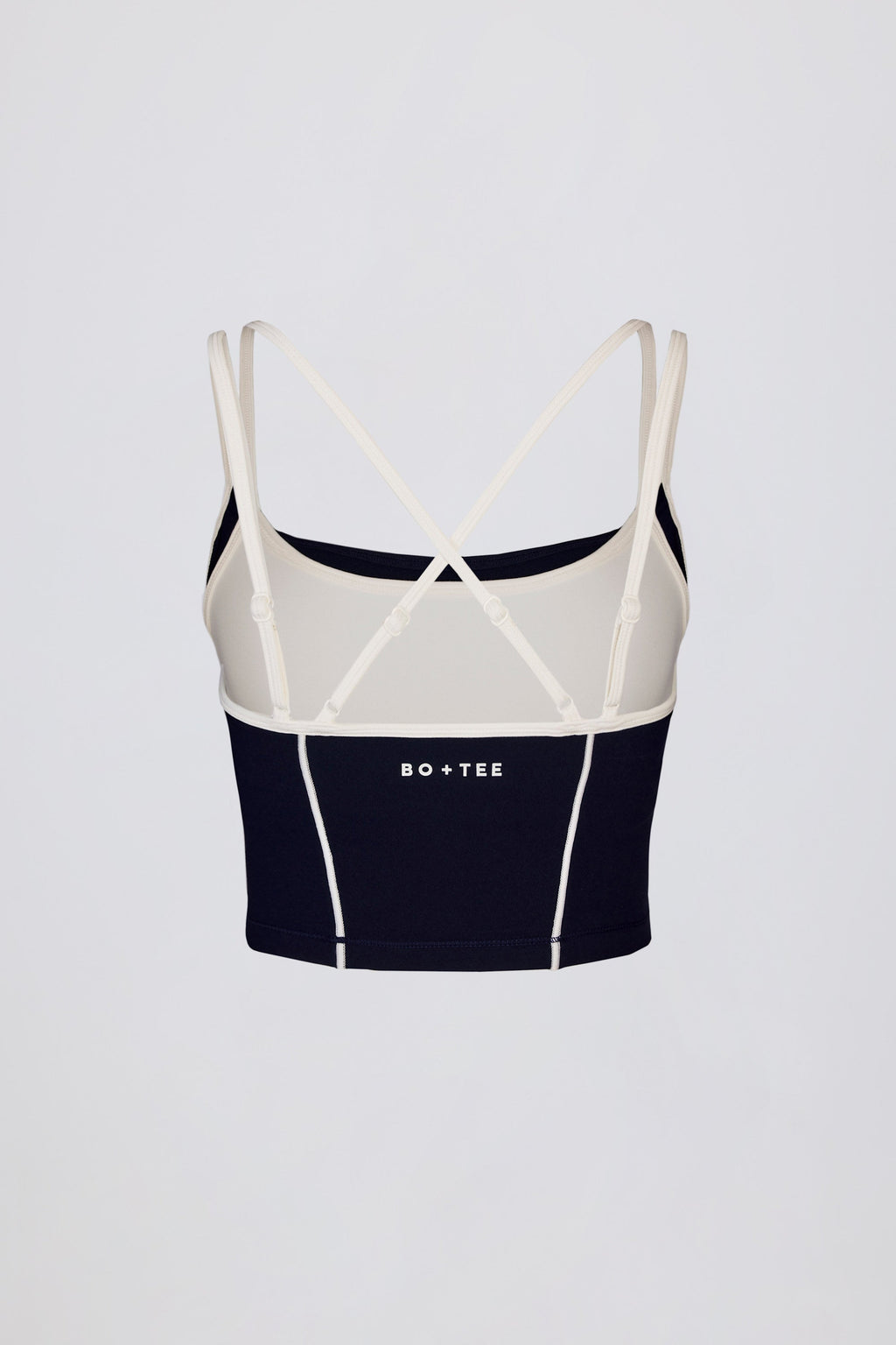 Chic Soft Active Layered Tank Top in Midnight