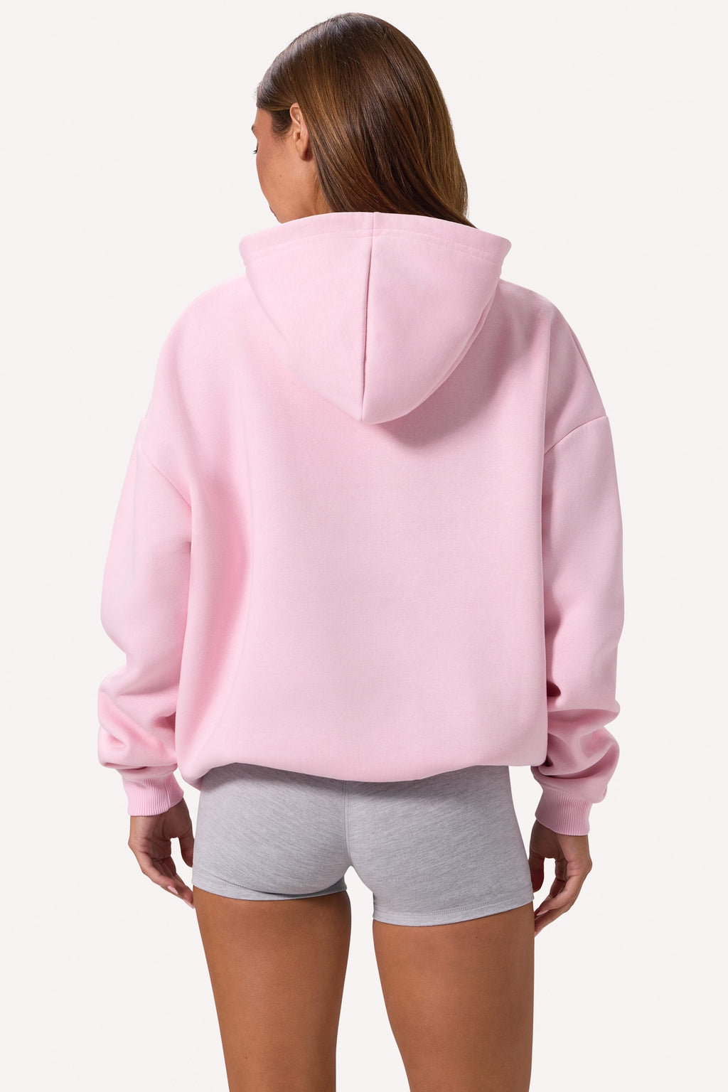 Chic Embroidered Oversized Hoodie in Bloom