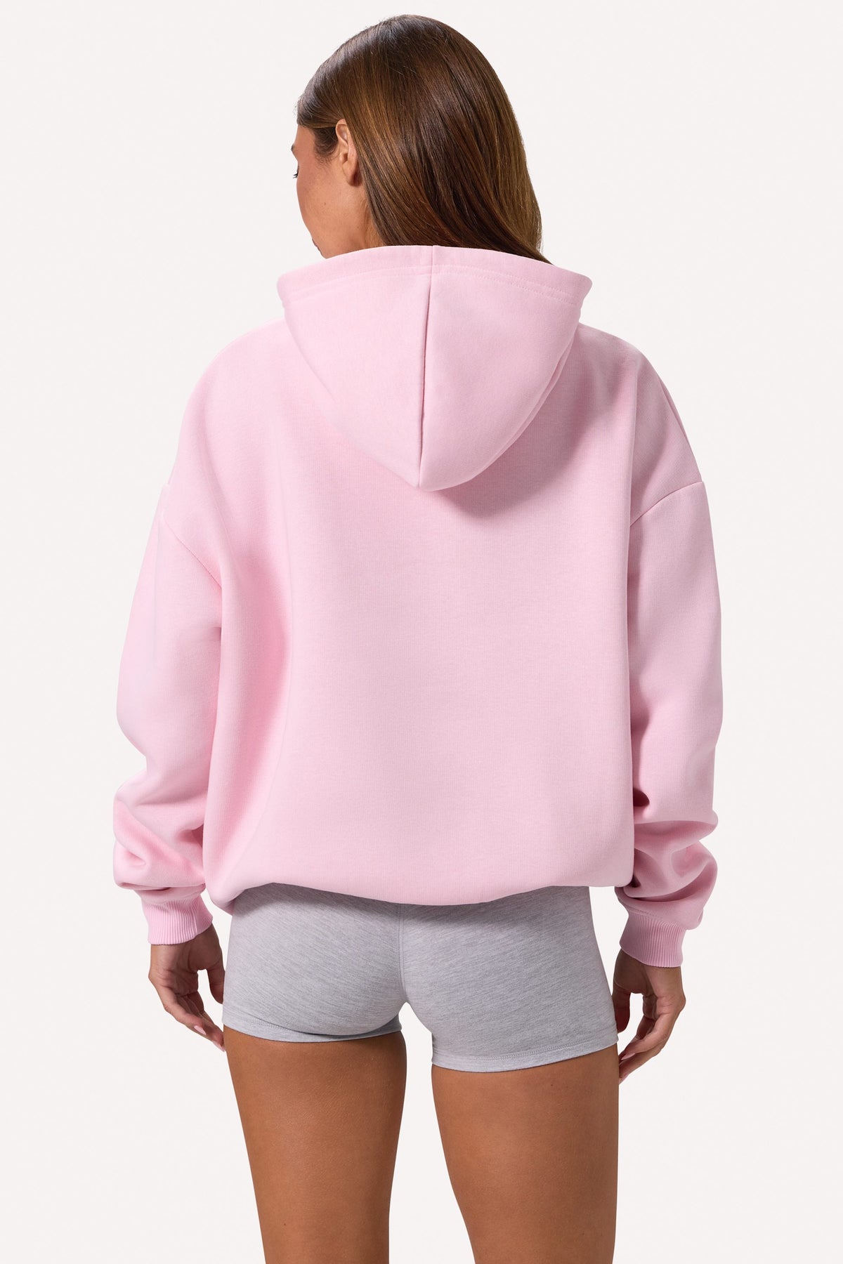 Chic Embroidered Oversized Hoodie in Bloom
