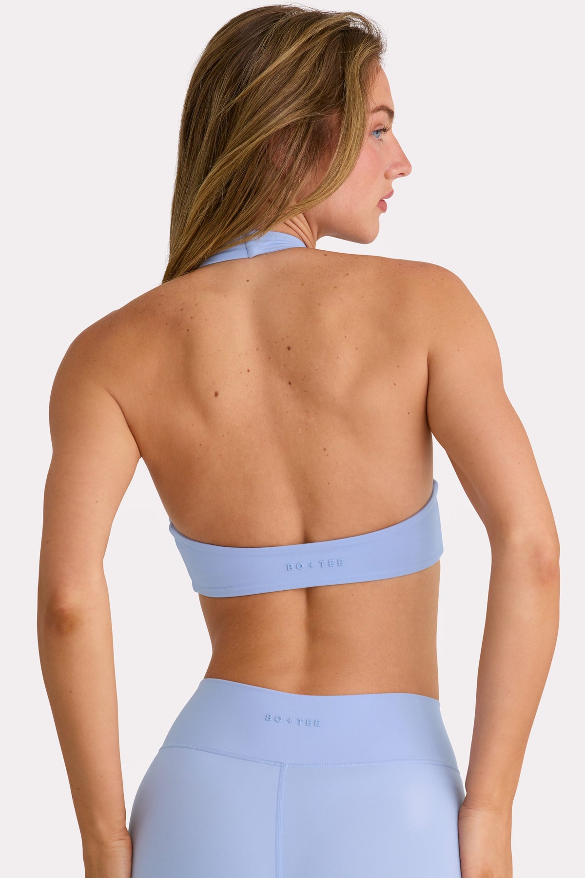 Chic Soft Active Sports Bra in Sky