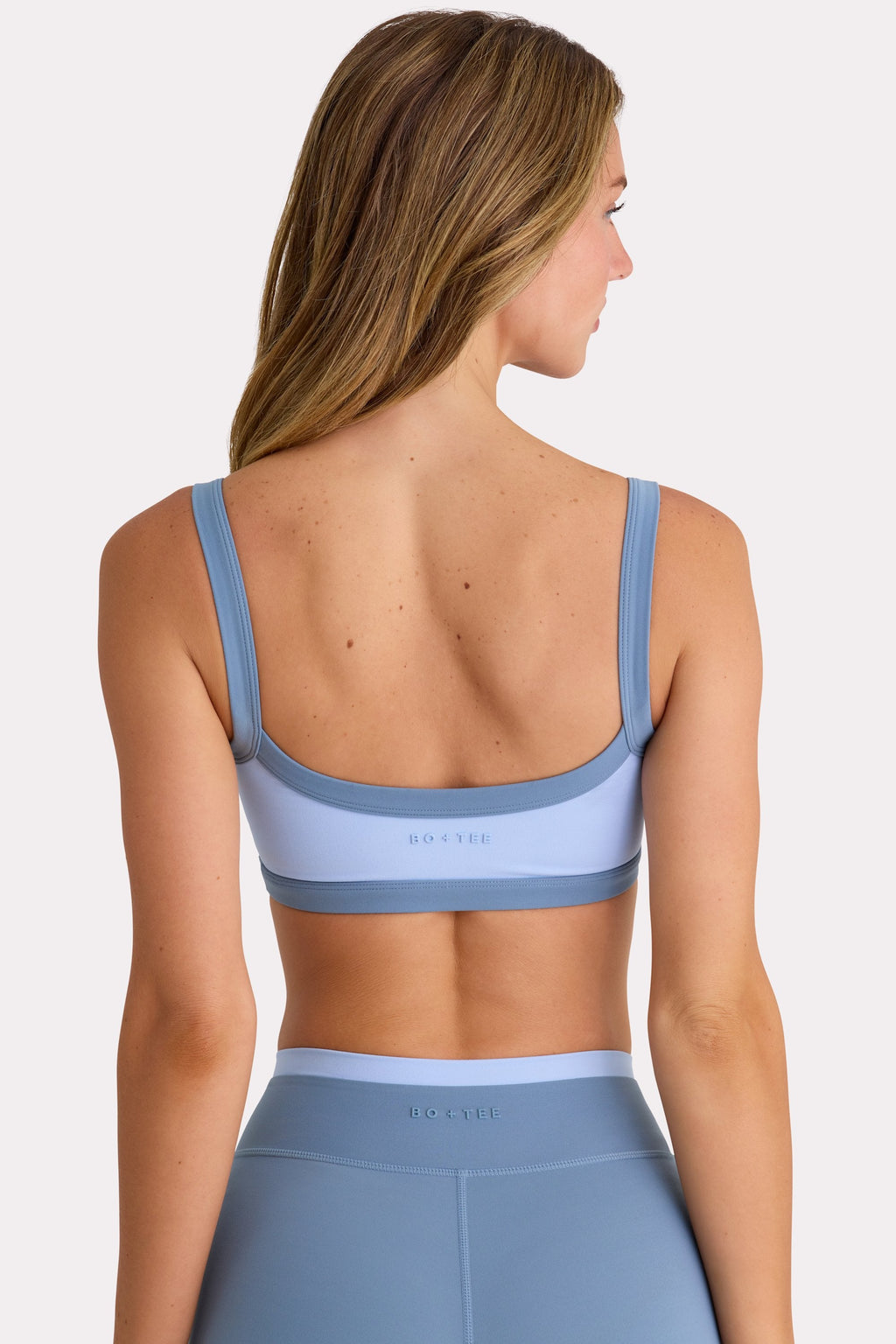 Chic Soft Active Sports Bra in Sky