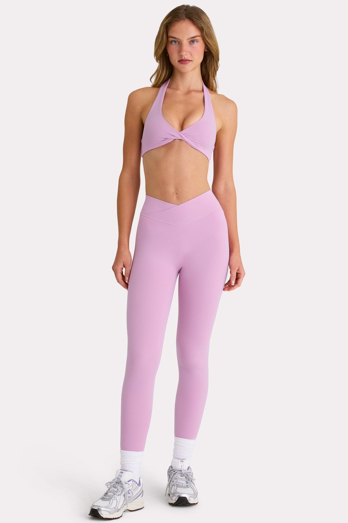 Chic Soft Active Leggings in Sweet Pink