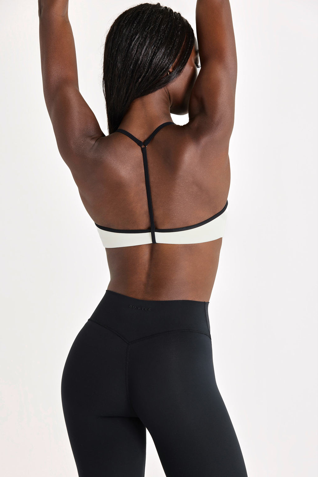 Chic Soft Active Sports Bra in Ivory