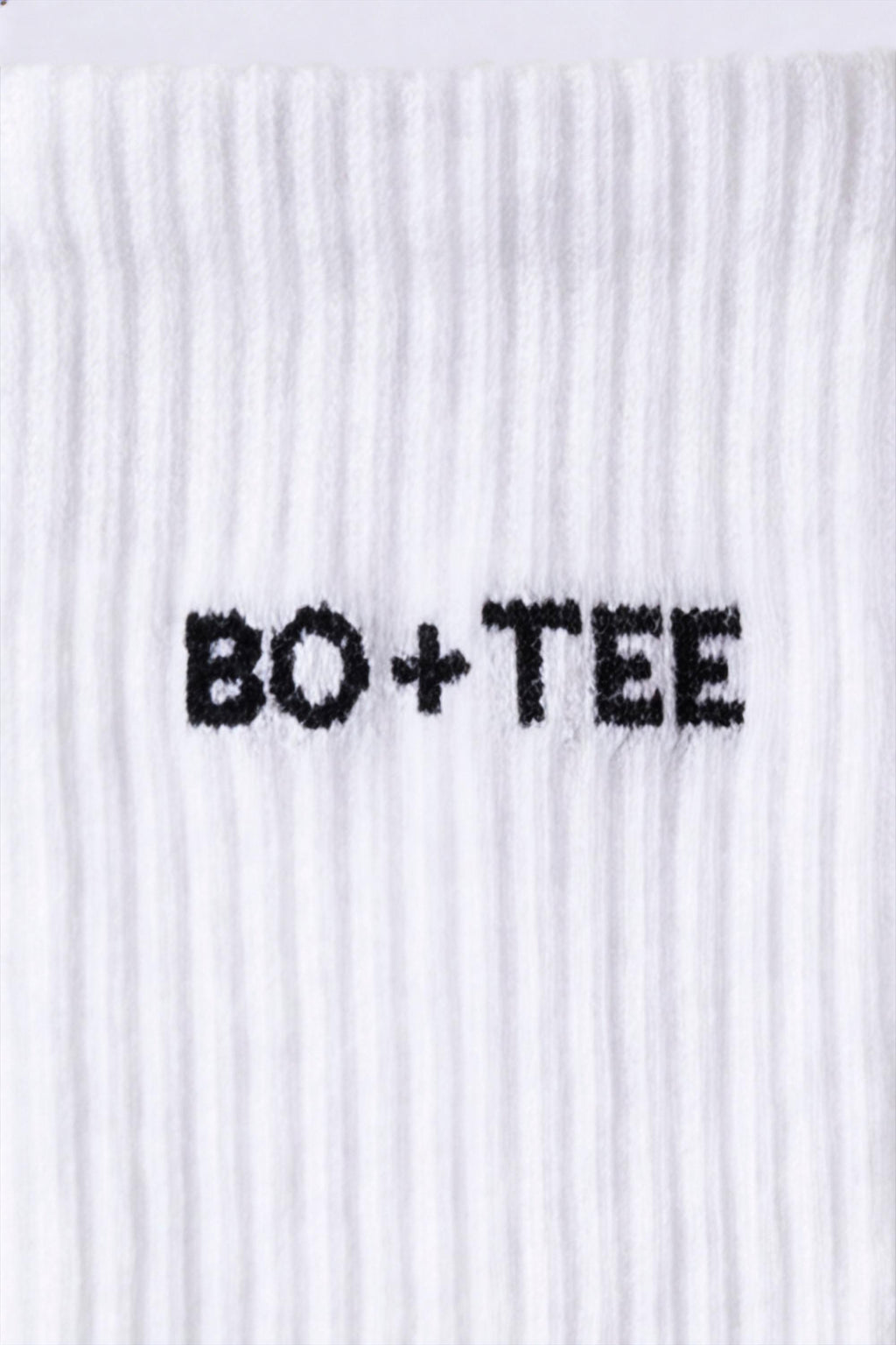 Chic Ribbed Half-Crew 3-Pack Socks in White