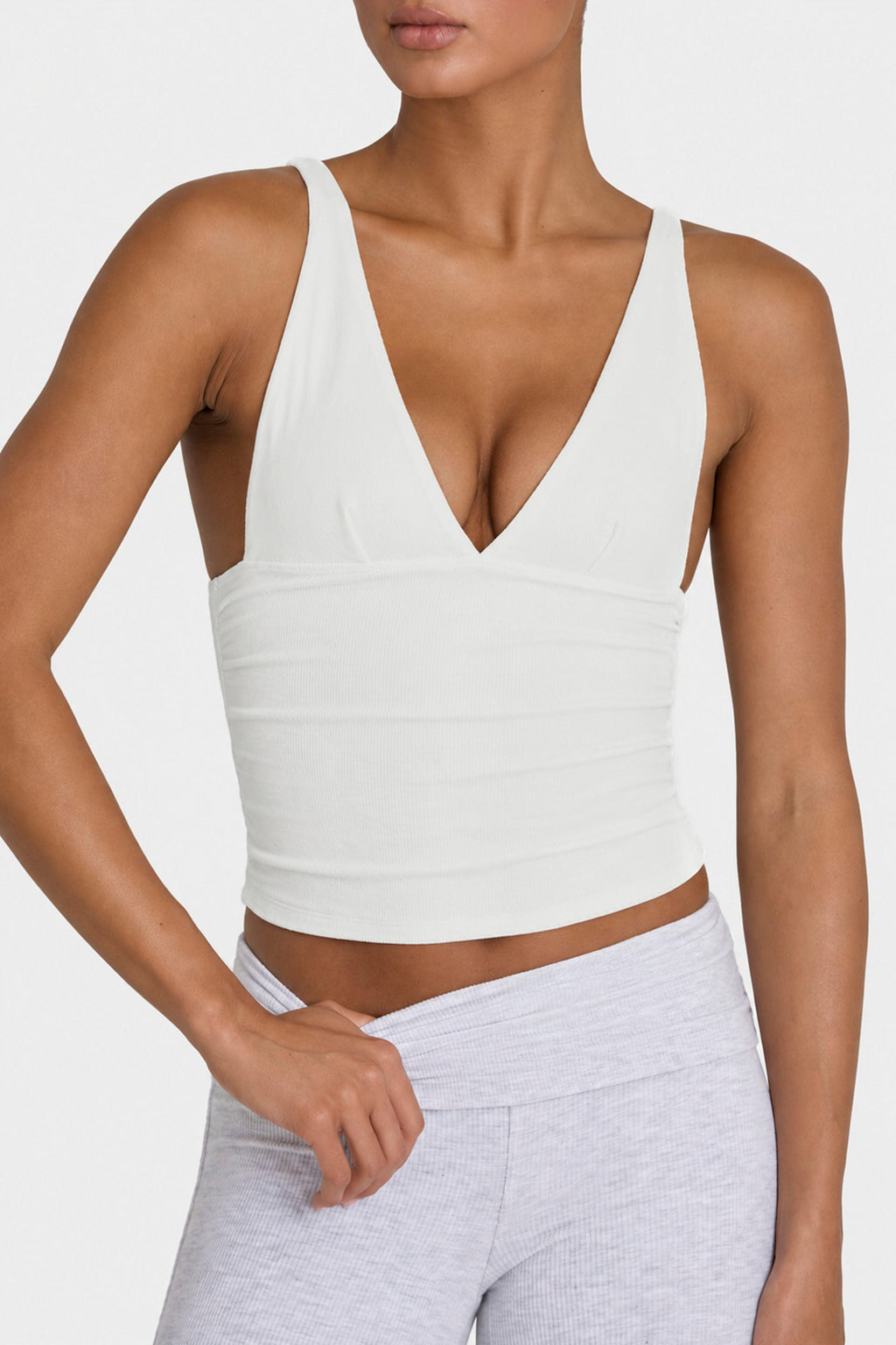 Chic ButterCloud Tank Top in Coconut