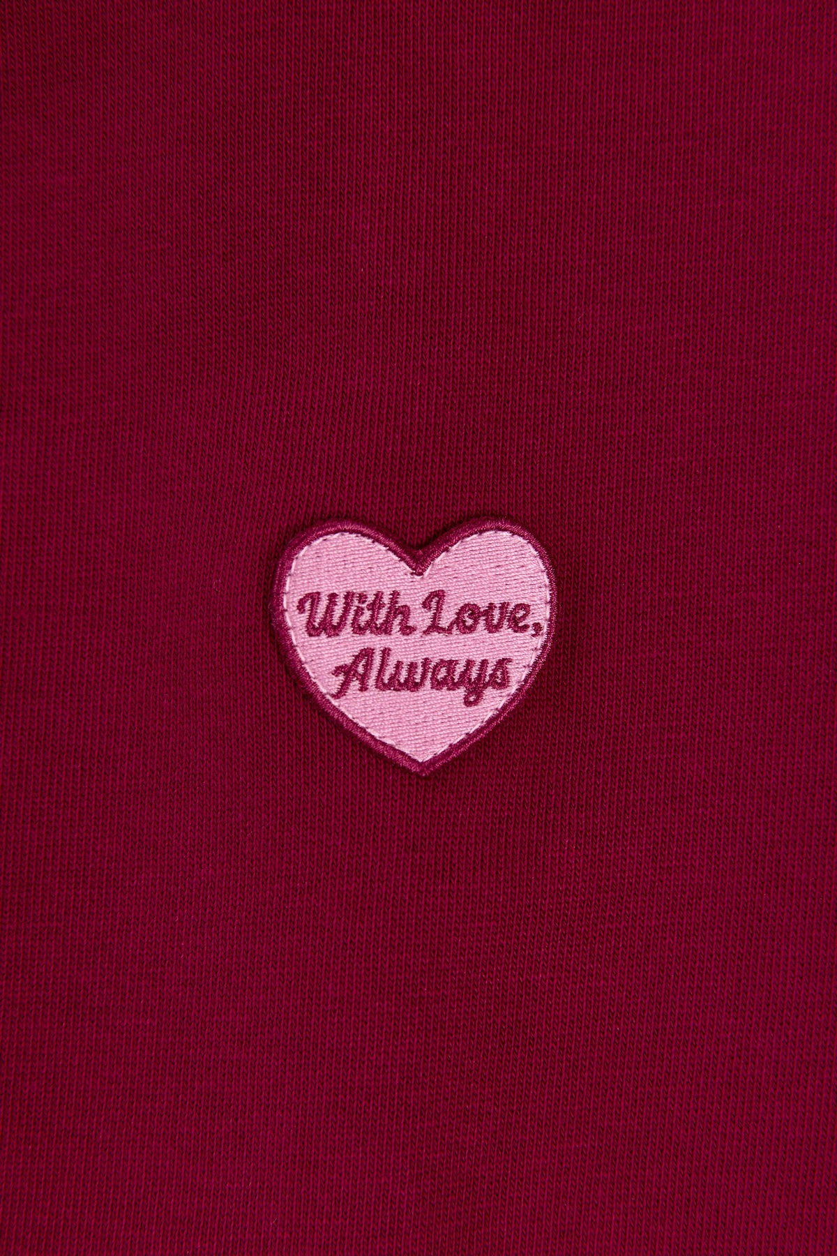Chic Cropped Zip-Up Hoodie in Burgundy