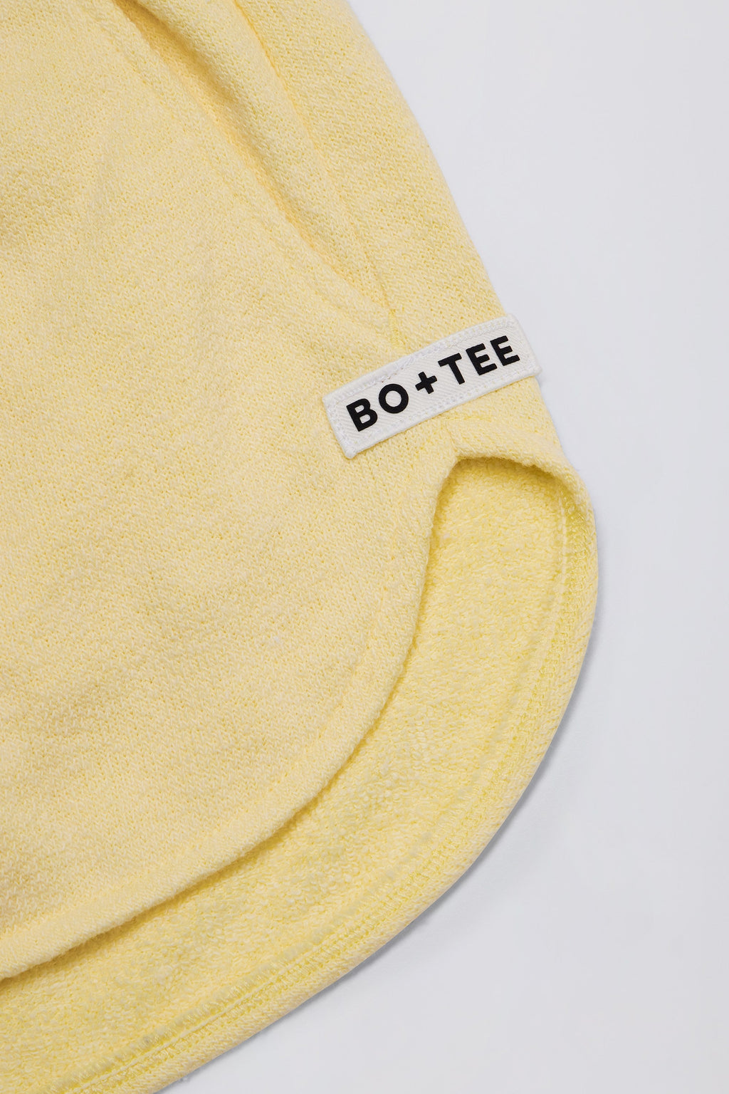 Chic Button-Detail Mid-Rise Shorts in Lemon