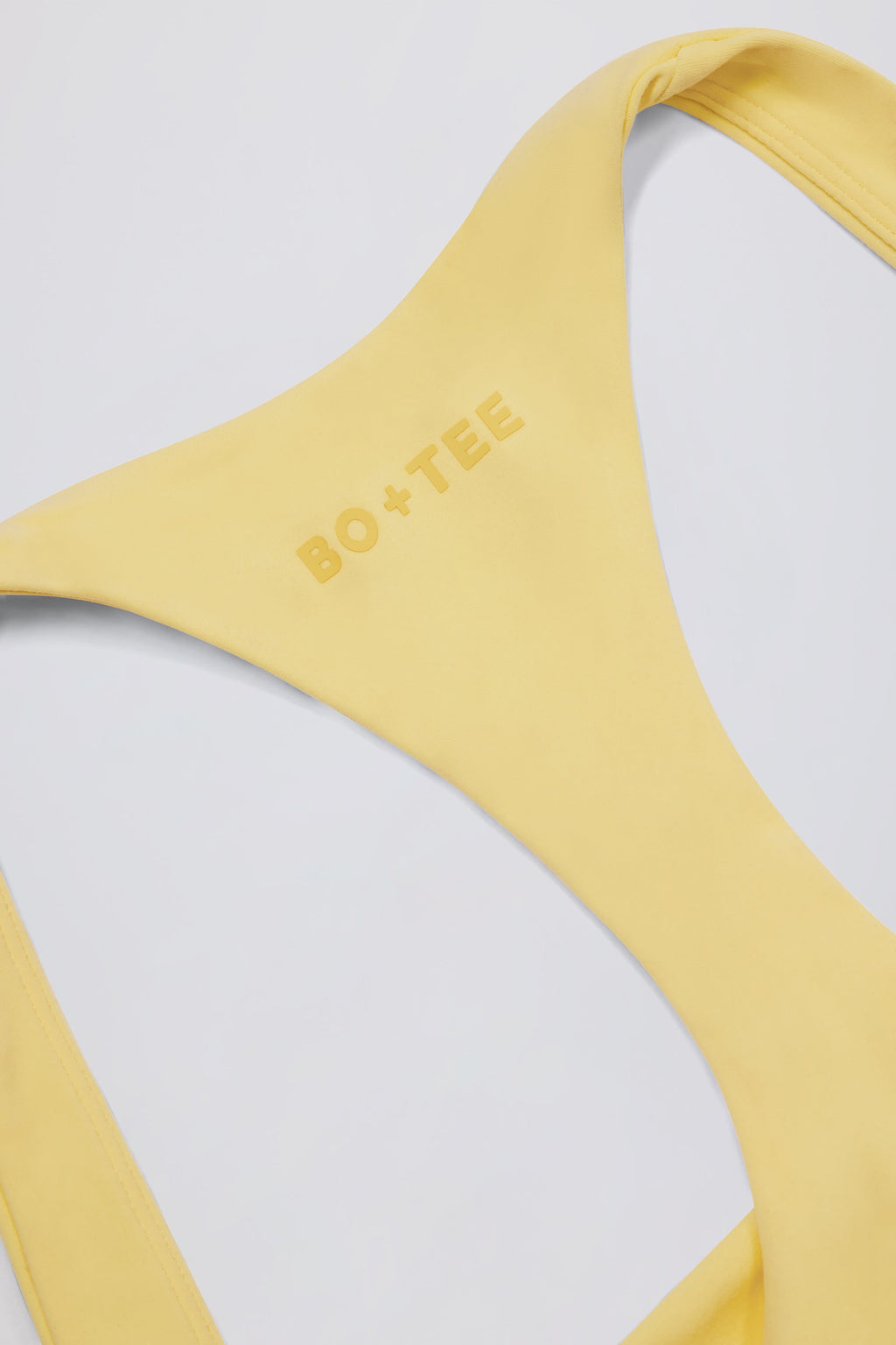 Chic Soft Active Racerback Tank Top in Lemon