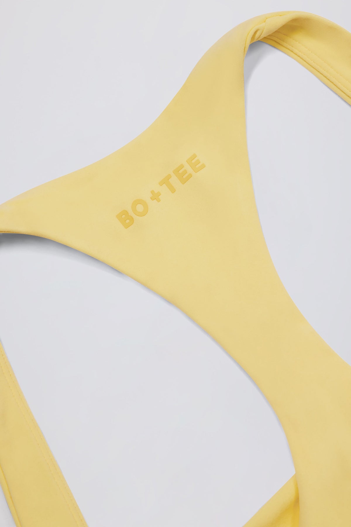 Chic Soft Active Racerback Tank Top in Lemon