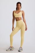 Chic Super Sculpt Seamless High-Waist Leggings in Butter