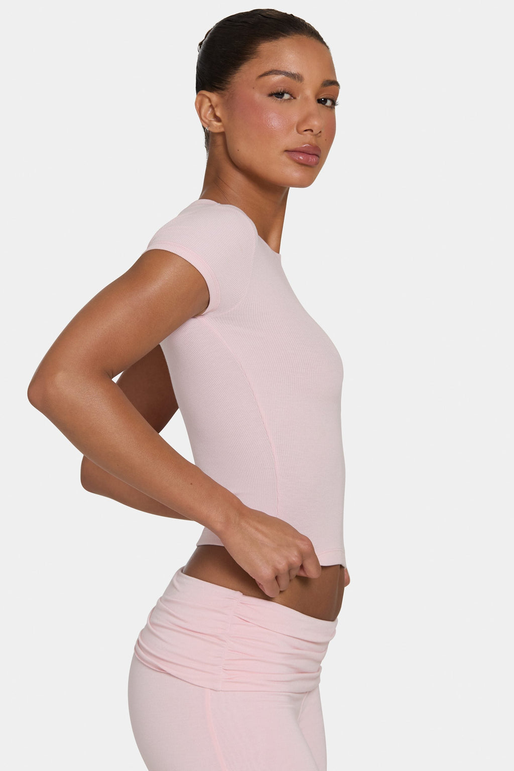 Chic ButterCloud T-Shirt in Blush