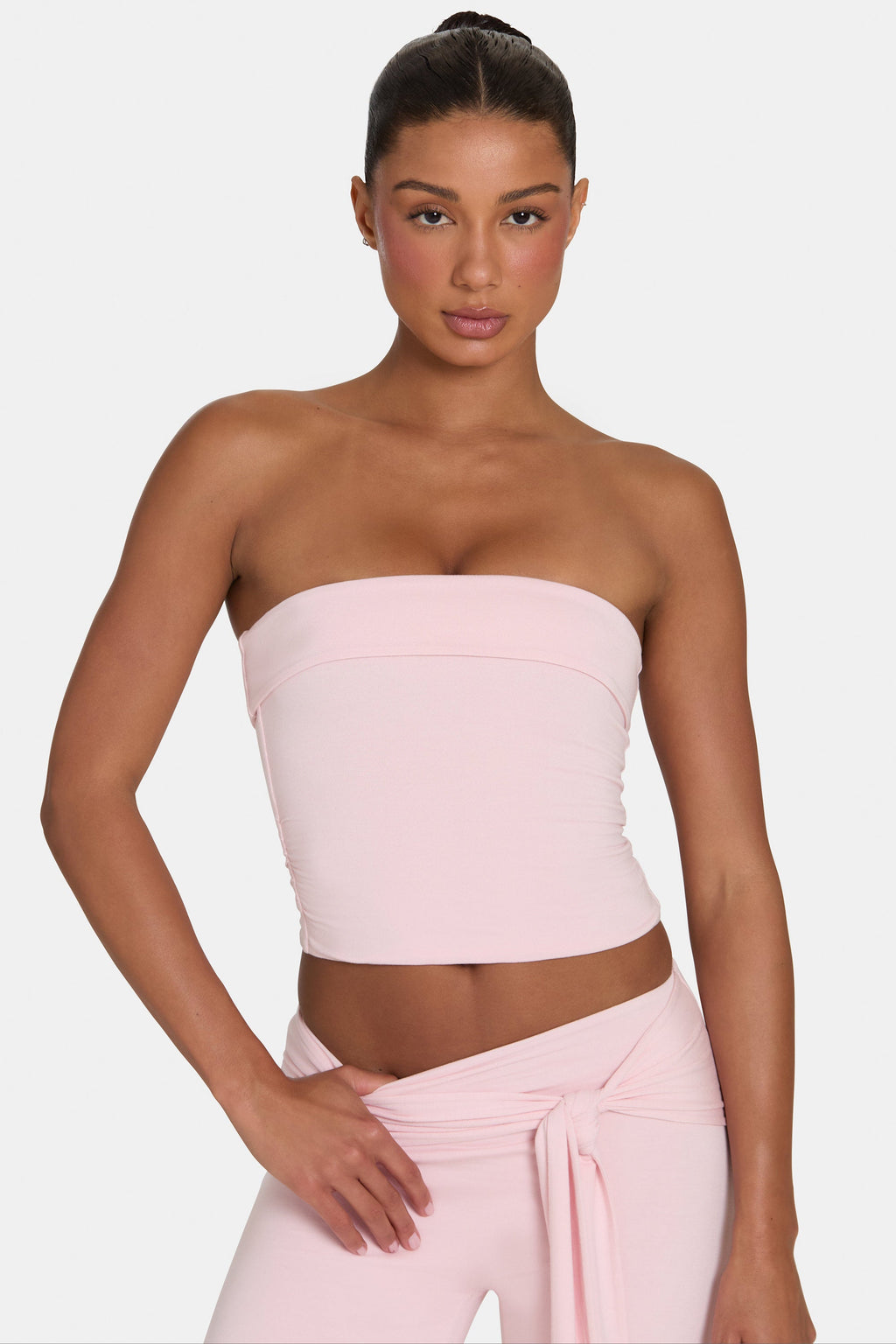 Chic ButterCloud Tube Top in Blush