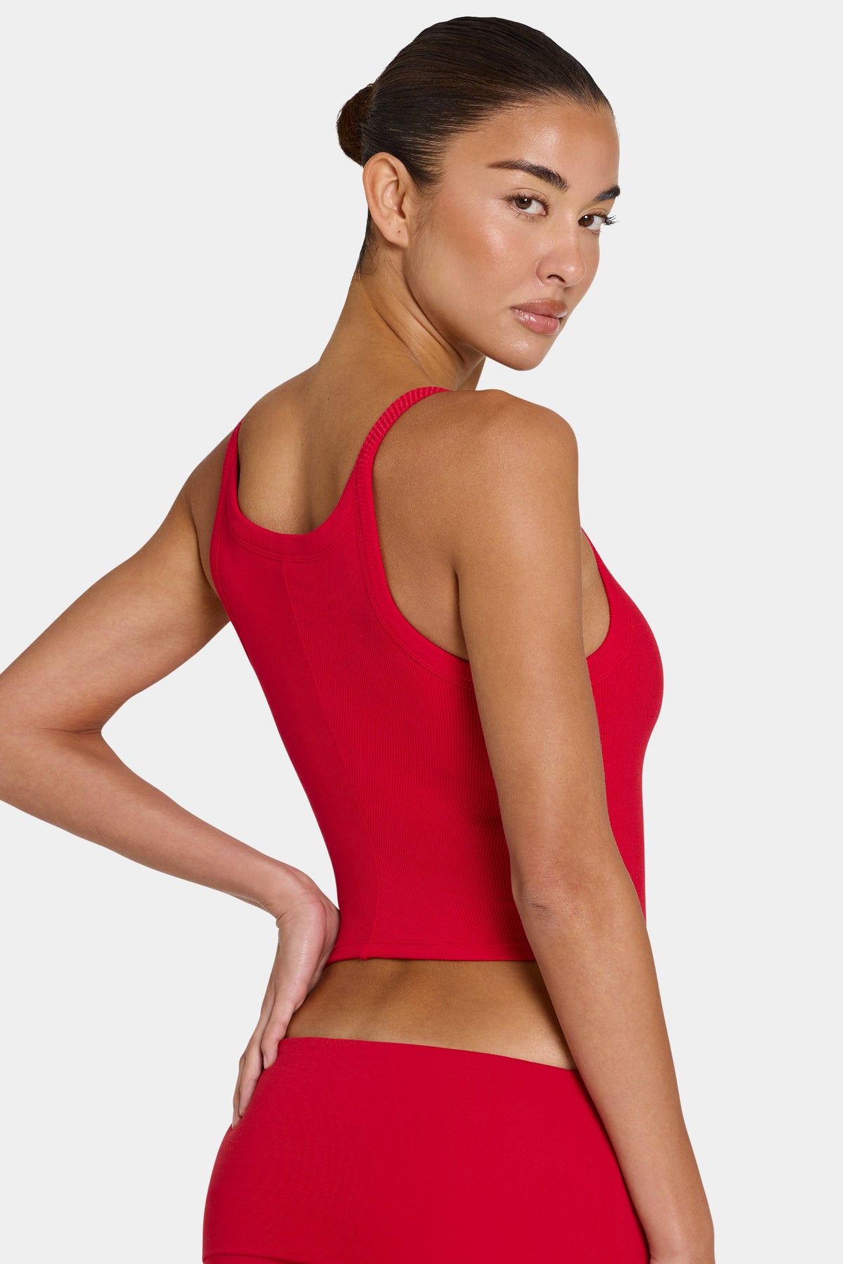 Chic ButterCloud Tank Top in Chilli