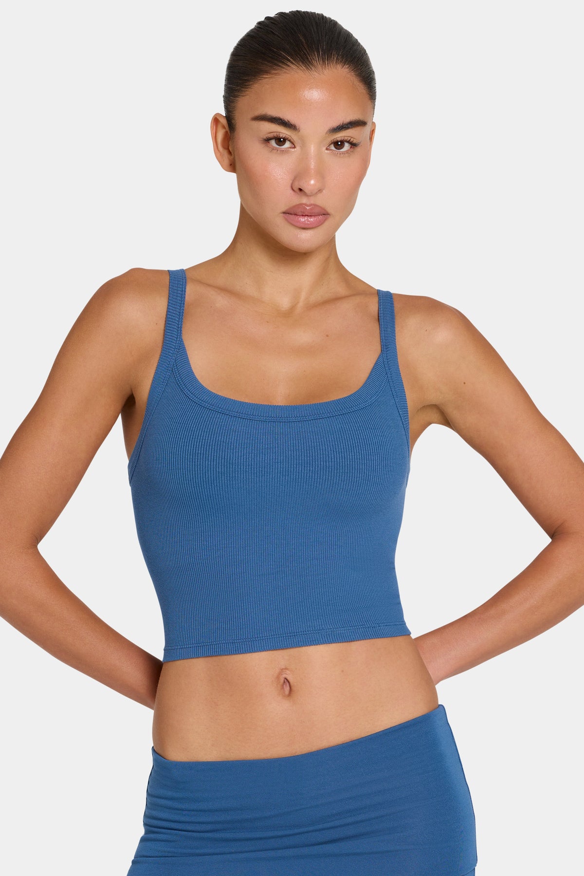 Chic ButterCloud Tank Top in Marine