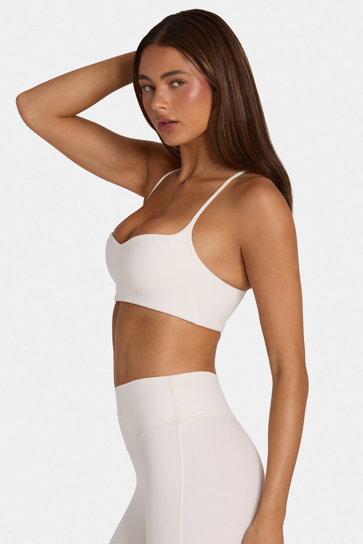 Chic Soft Active Low-Impact Sports Bra in Coconut