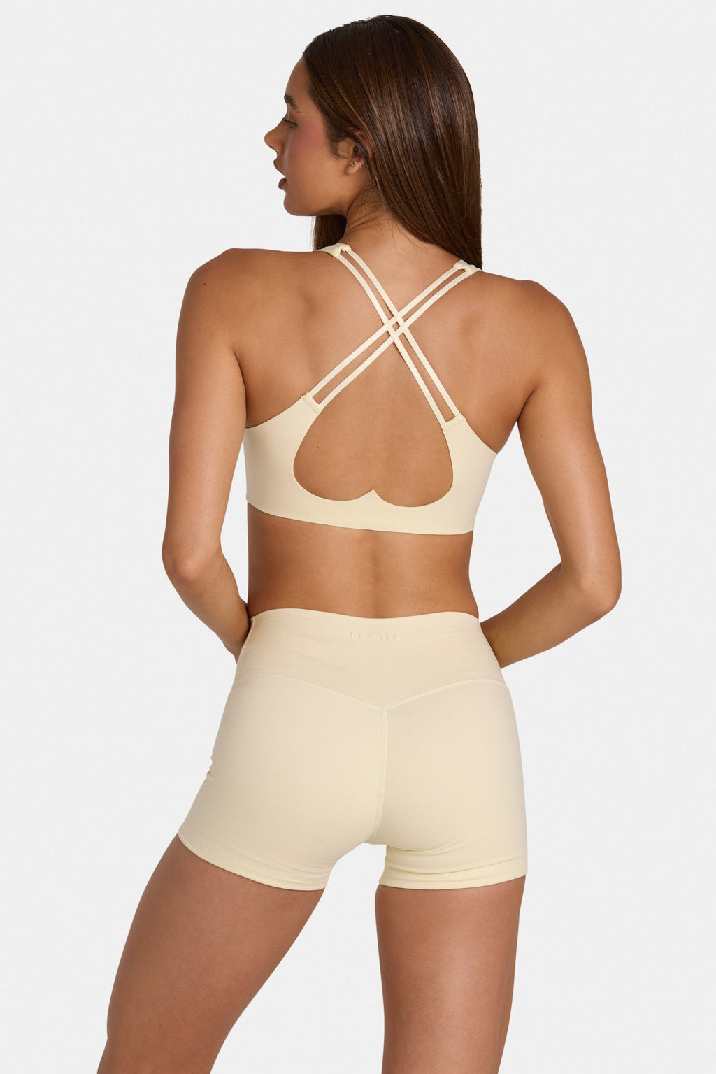 Chic Soft Active Low-Impact Sports Bra in Lemon Marl