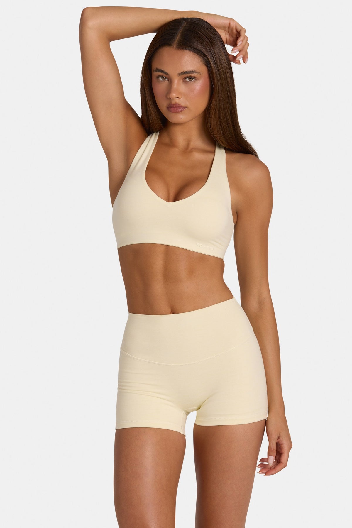 Chic Soft Active Low-Impact Sports Bra in Lemon Marl