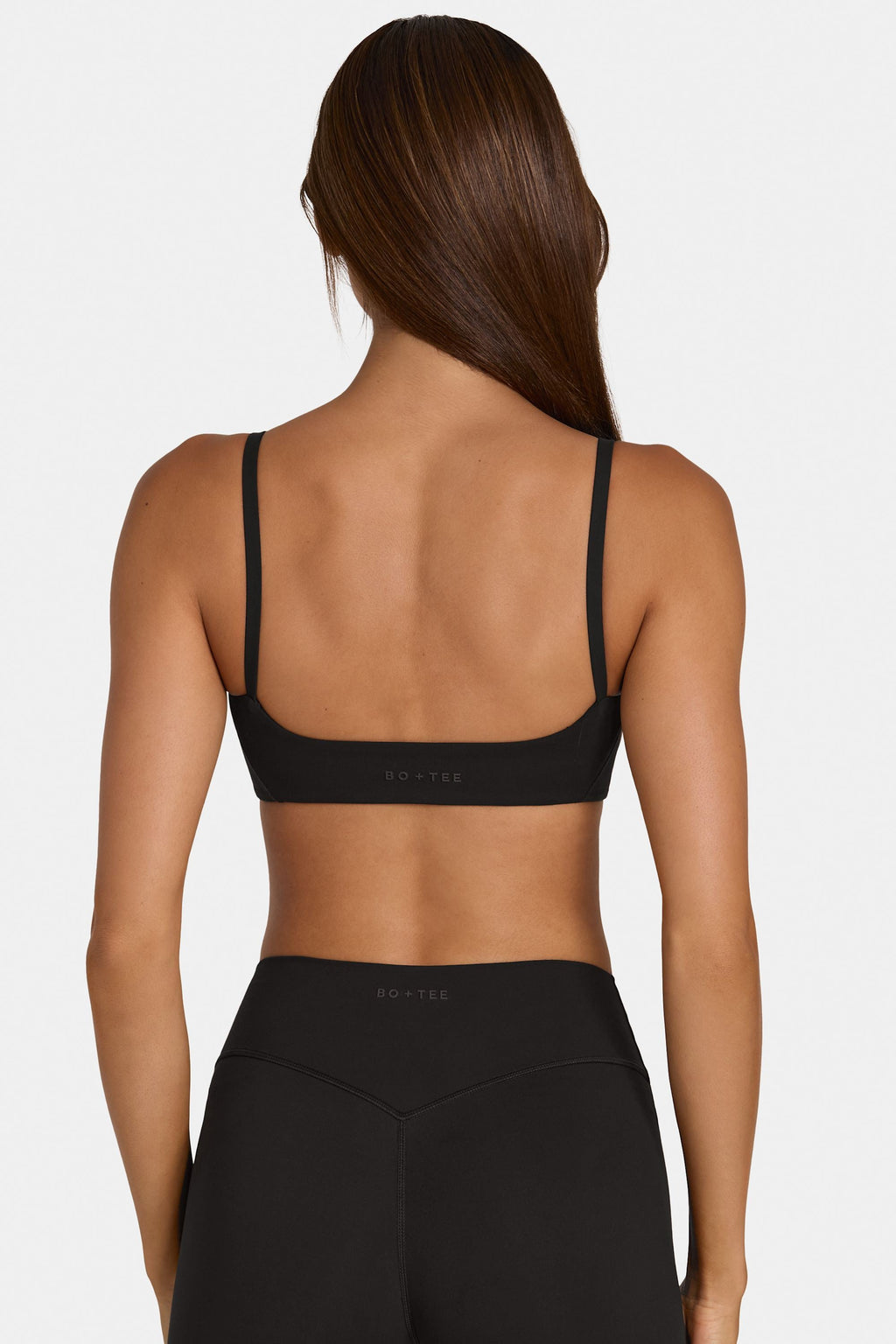 Chic Soft Active Low-Impact Sports Bra in Black