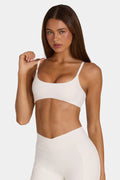 Chic Soft Active Low-Impact Sports Bra in Coconut
