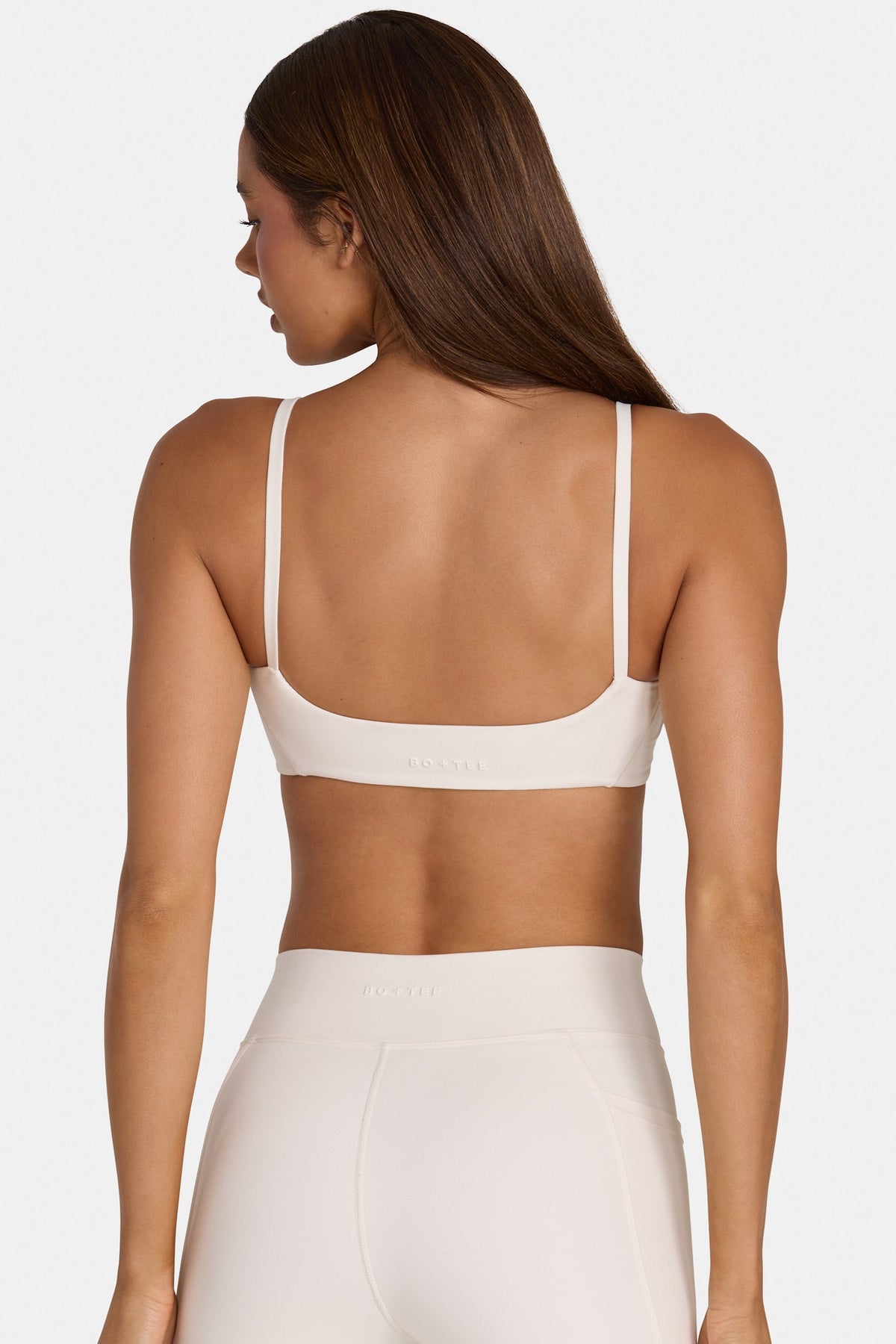 Chic Soft Active Low-Impact Sports Bra in Coconut