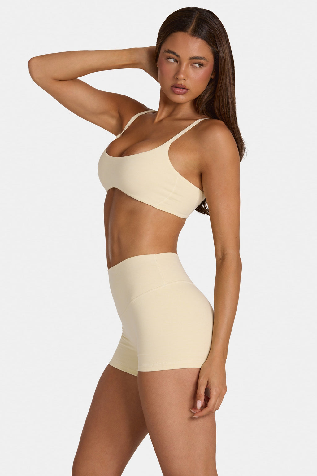 Chic Soft Active Low-Impact Sports Bra in Lemon Marl