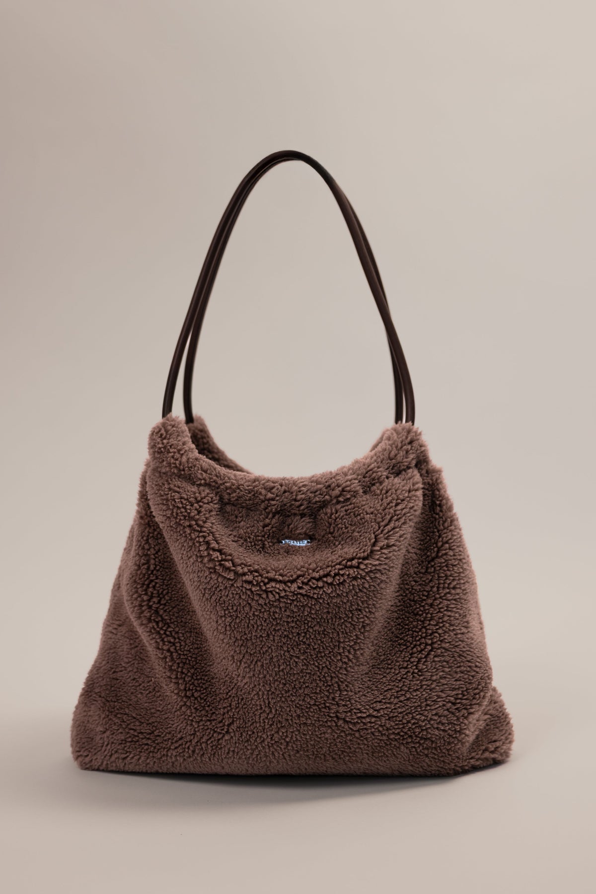 Chic Teddy Fleece Bag in Chestnut