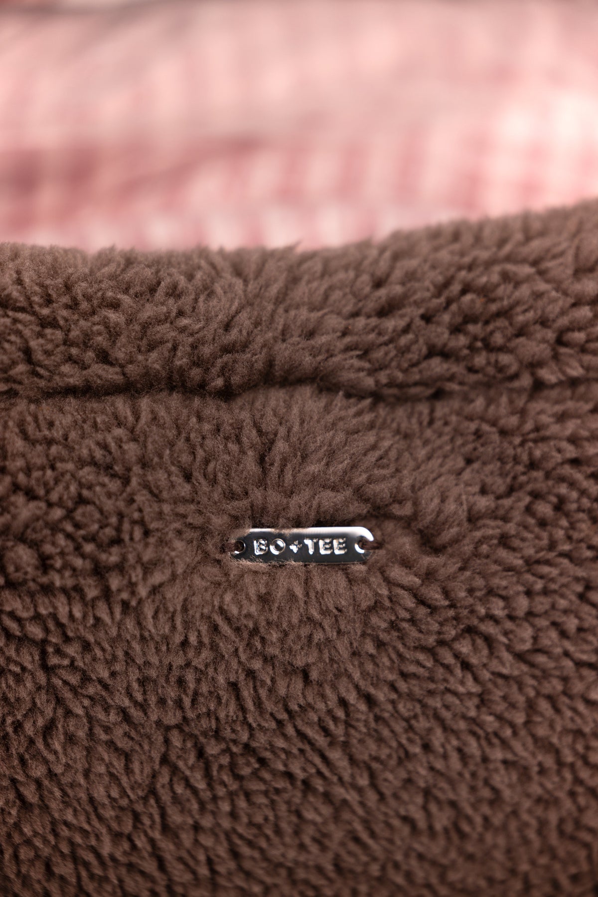 Chic Teddy Fleece Bag in Chestnut