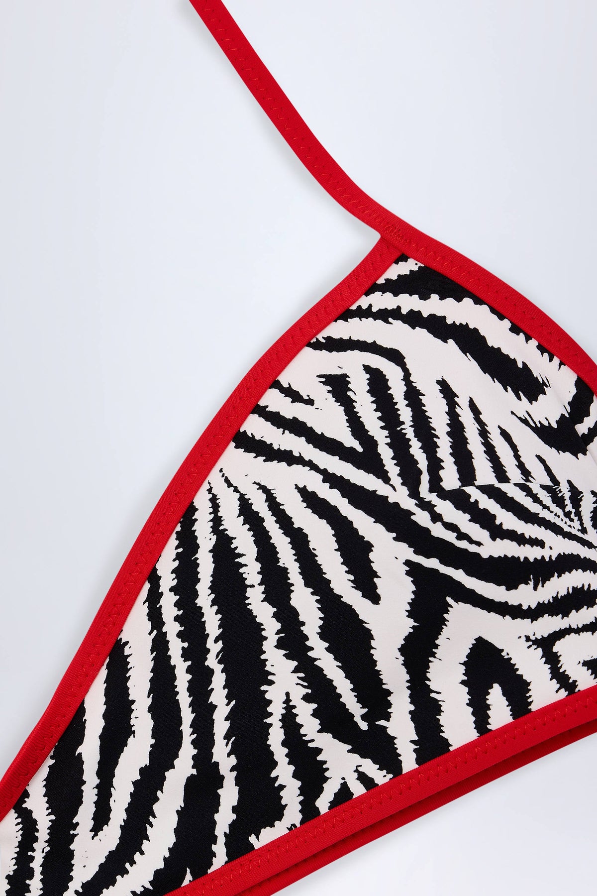 Chic Thong Bikini Bottoms in Zebra Print