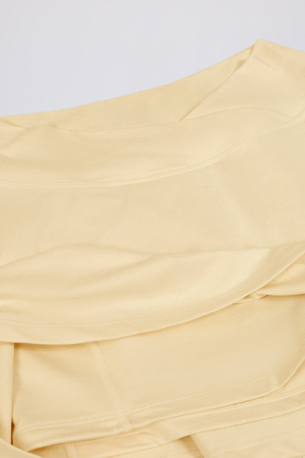 Chic Soft Active Mini Skort in Lemon Marl