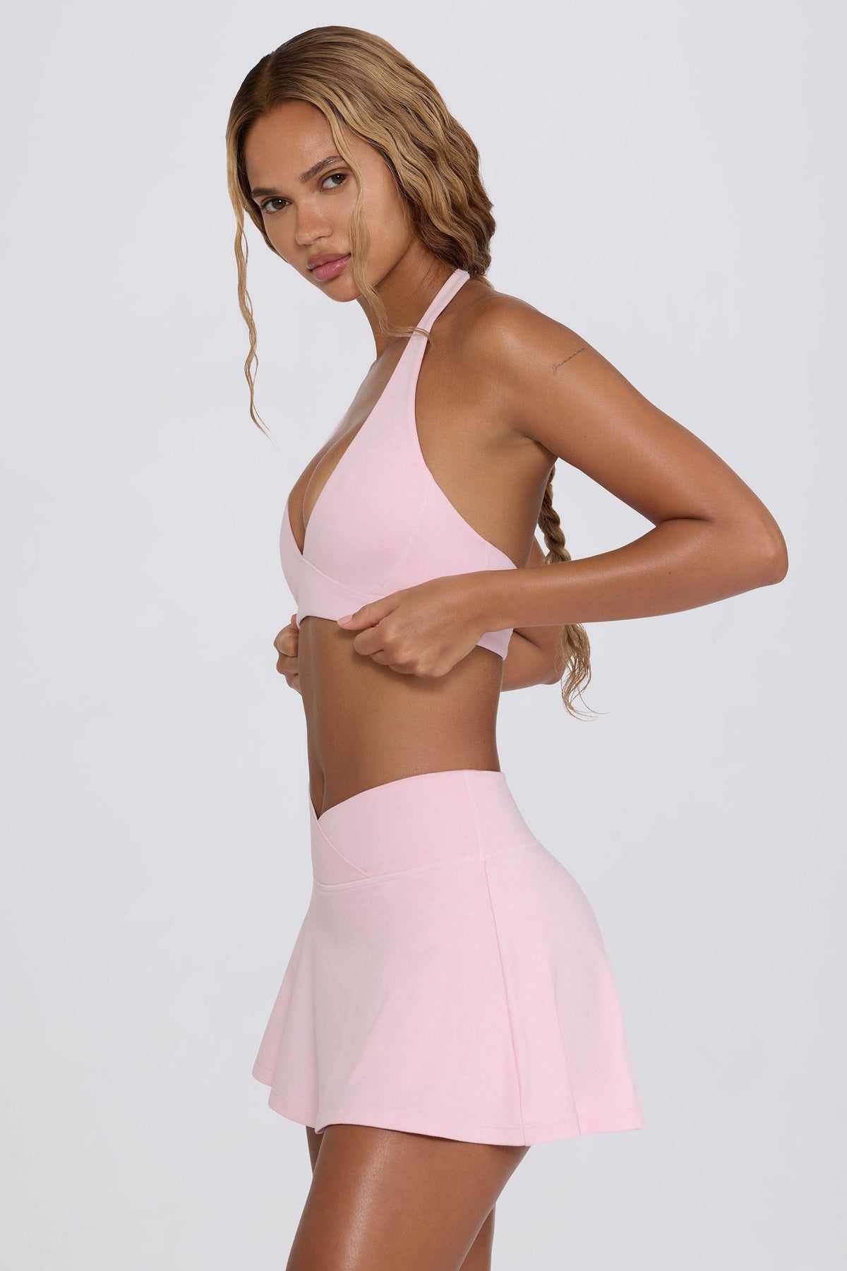 Chic Soft Active Mini Skort in Bloom