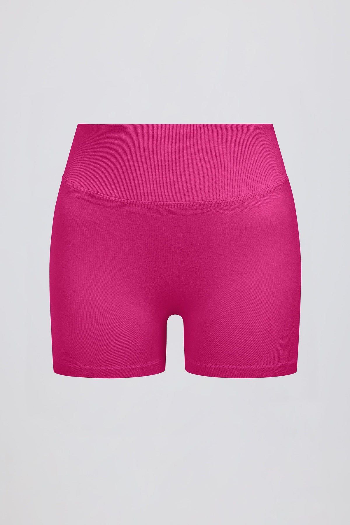 Chic Define Luxe Mini Shorts in Berry