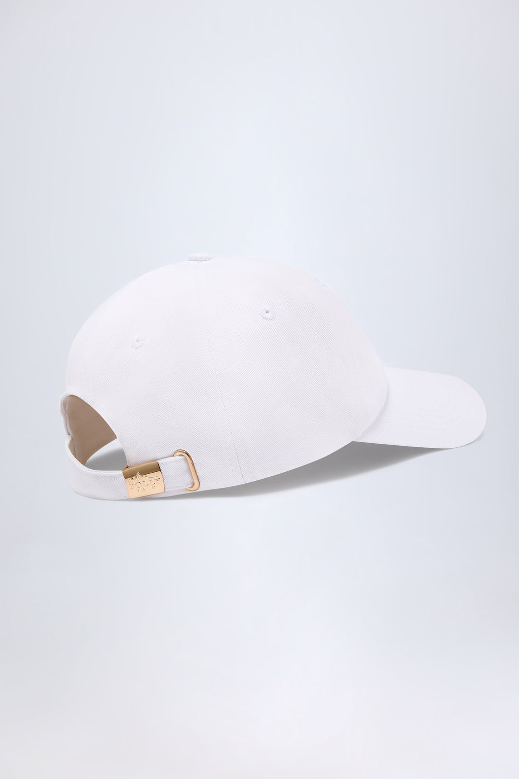 Chic Logo Baseball Cap in White