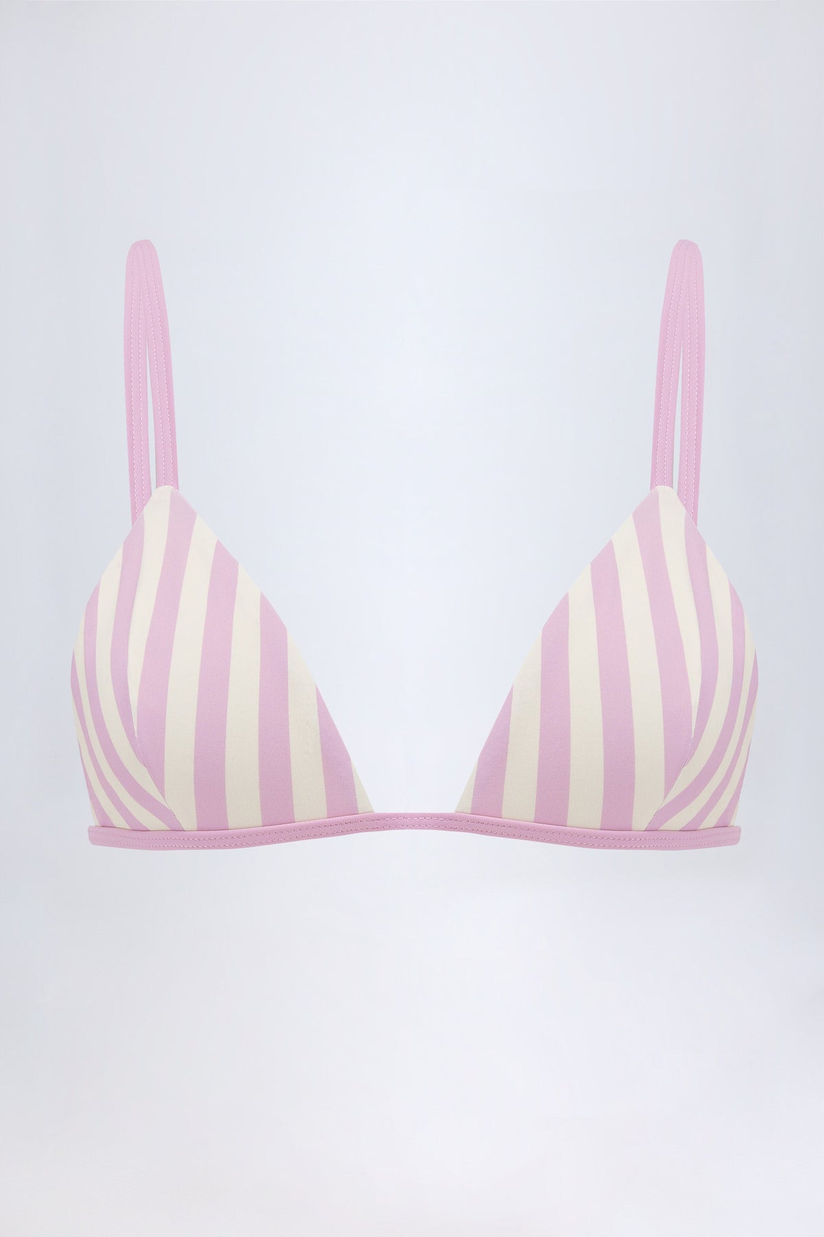 Chic Triangle Bikini Top in Mauve