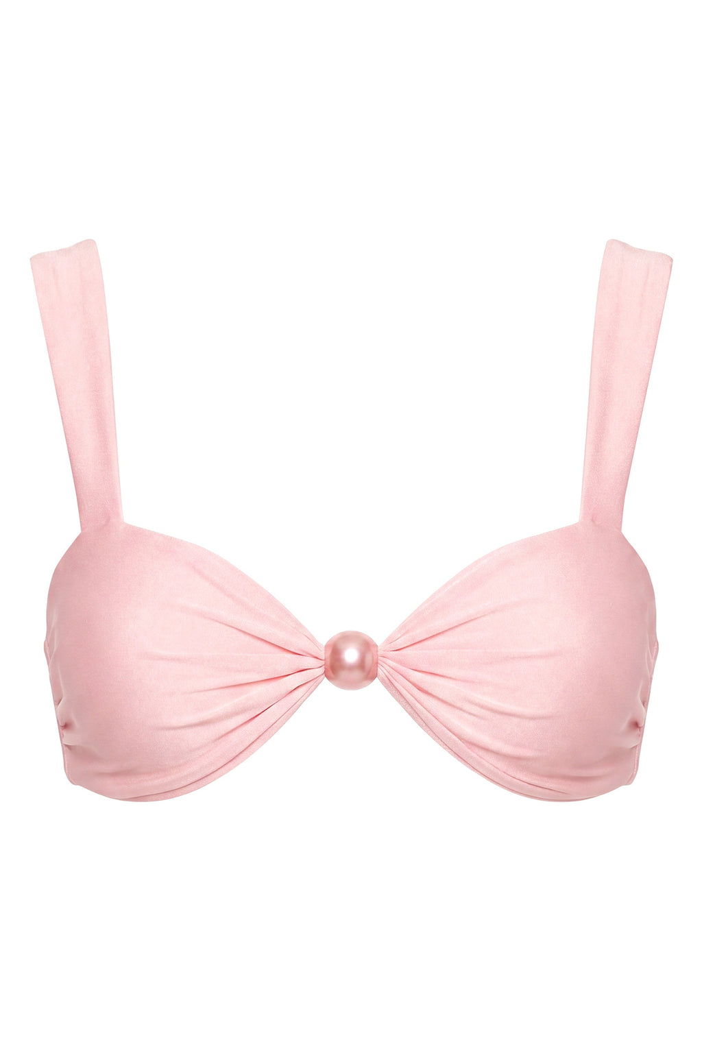 Chic Bikini Top in Baby Pink