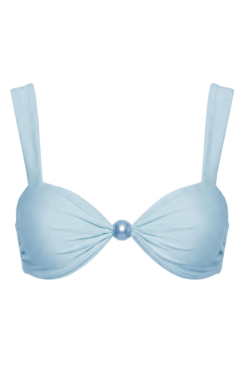 Chic Bikini Top in Sky