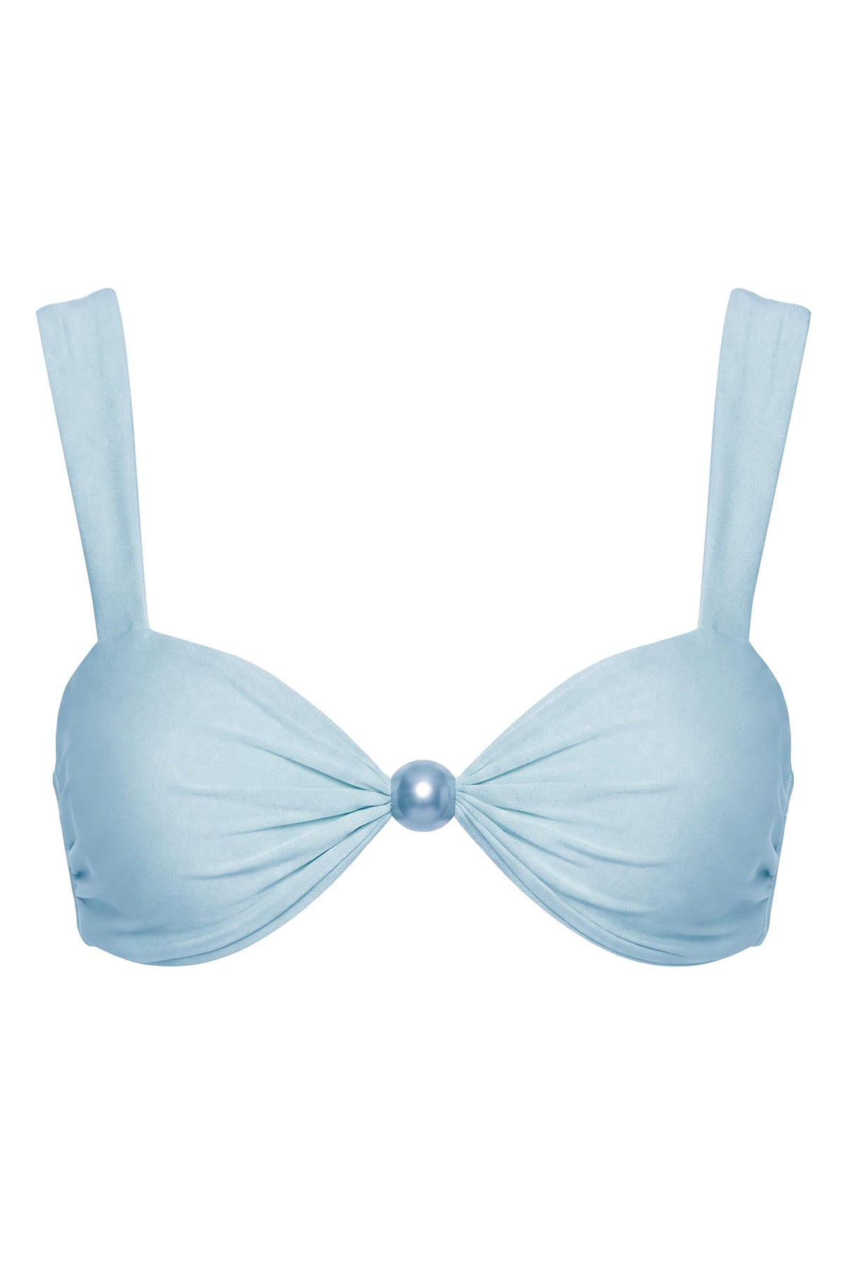 Chic Bikini Top in Sky