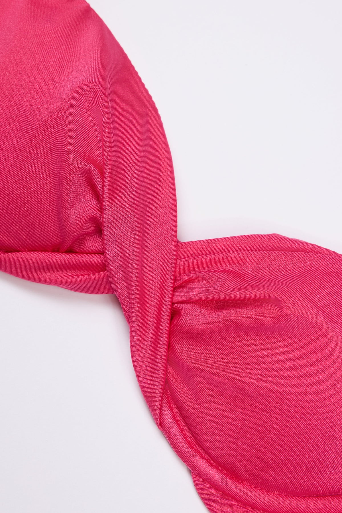Chic Underwired Bikini Top in Raspberry