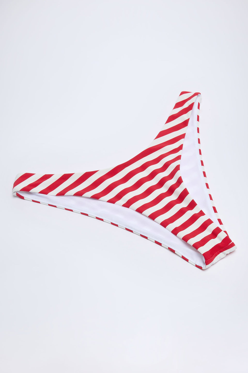 Chic Cheeky Bikini Bottoms in Cherry Red